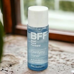 🎀 BFF Best Face Forward Clarifying Toner AHA/BHA/Vitamin C .67oz/20ml Tr…